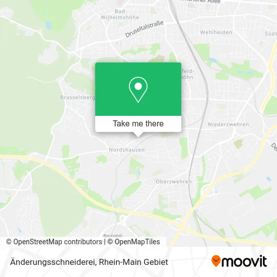 Карта Änderungsschneiderei