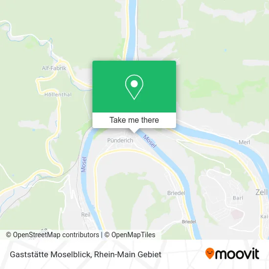 Карта Gaststätte Moselblick