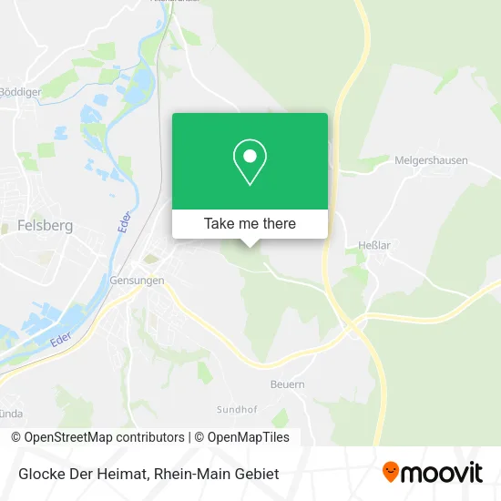 Карта Glocke Der Heimat