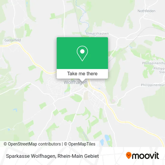 Карта Sparkasse Wolfhagen