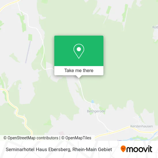 Карта Seminarhotel Haus Ebersberg