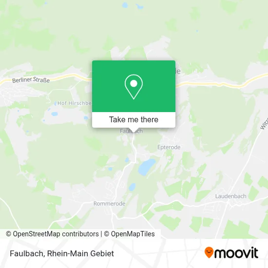 Faulbach map