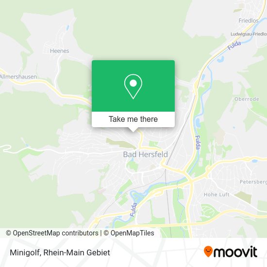Карта Minigolf