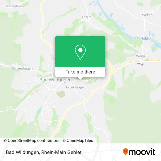 Карта Bad Wildungen