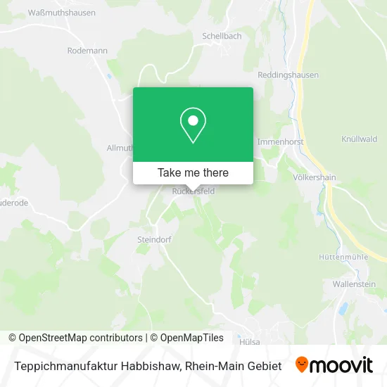 Карта Teppichmanufaktur Habbishaw