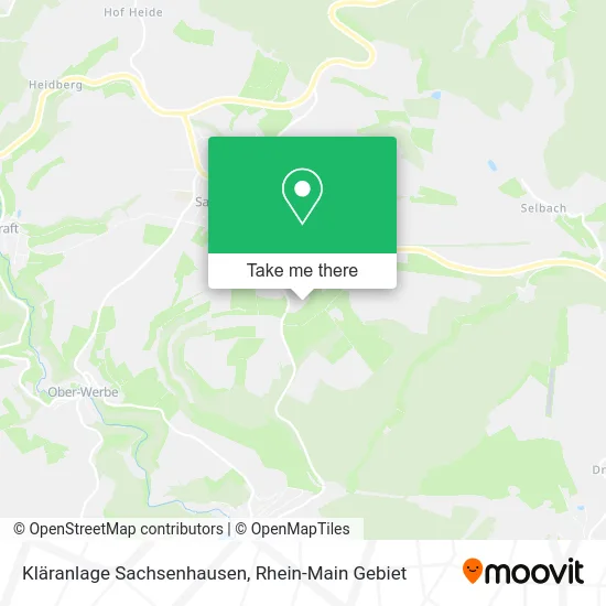 Карта Kläranlage Sachsenhausen