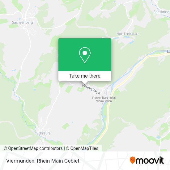 Карта Viermünden