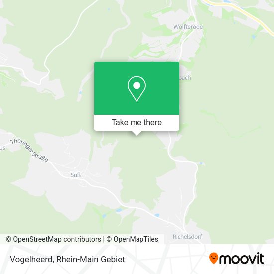 Карта Vogelheerd