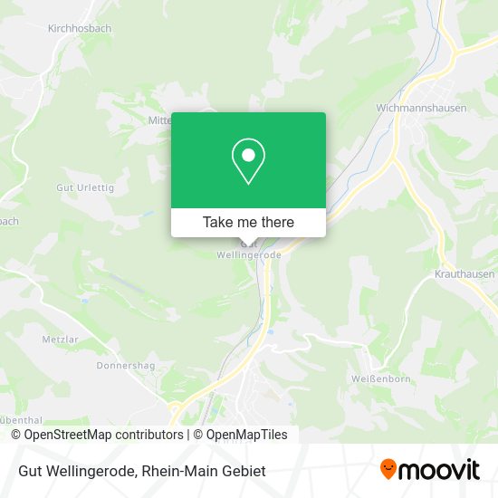 Карта Gut Wellingerode