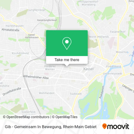 Карта Gib - Gemeinsam In Bewegung