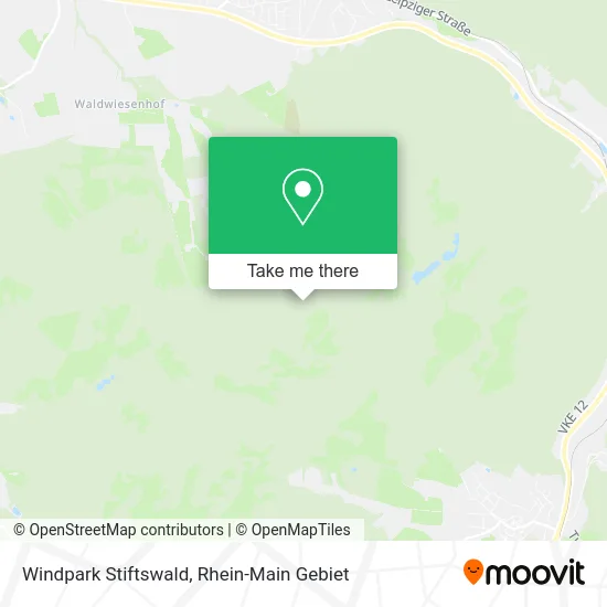 Карта Windpark Stiftswald