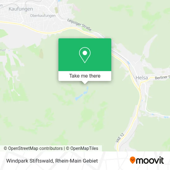 Карта Windpark Stiftswald