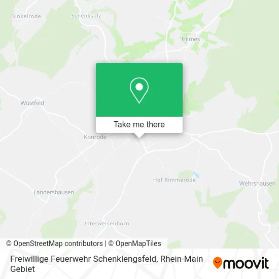 Карта Freiwillige Feuerwehr Schenklengsfeld