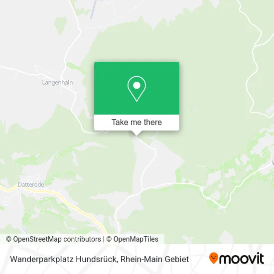 Карта Wanderparkplatz Hundsrück