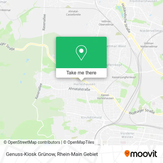 Карта Genuss-Kiosk Grünow