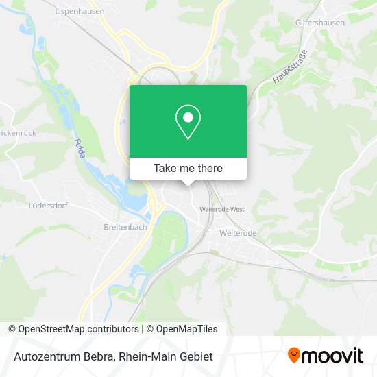 Карта Autozentrum Bebra