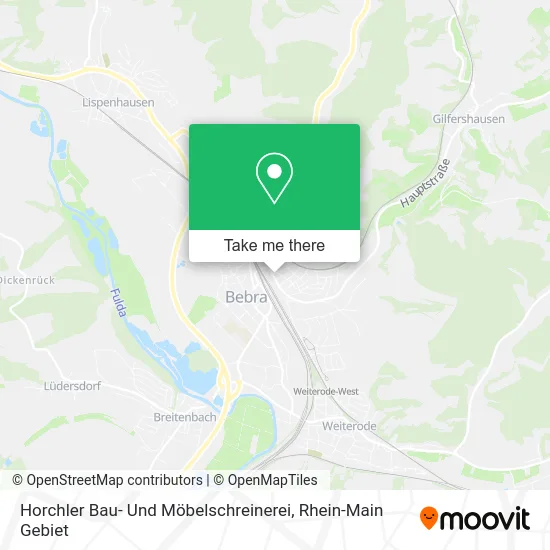 Карта Horchler Bau- Und Möbelschreinerei
