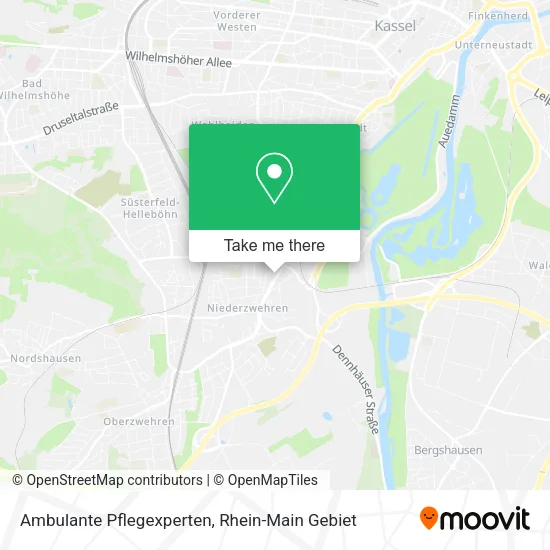 Карта Ambulante Pflegexperten