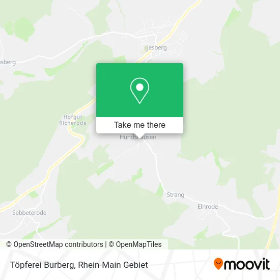Карта Töpferei Burberg