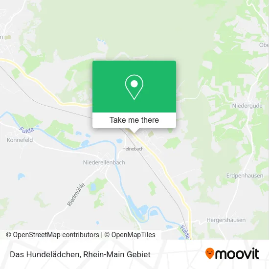 Карта Das Hundelädchen