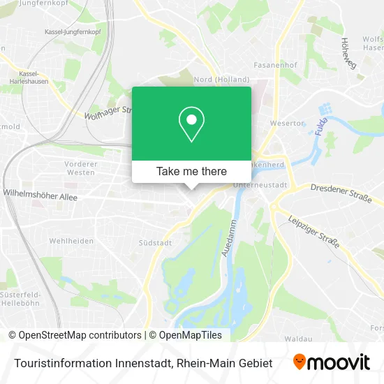 Карта Touristinformation Innenstadt