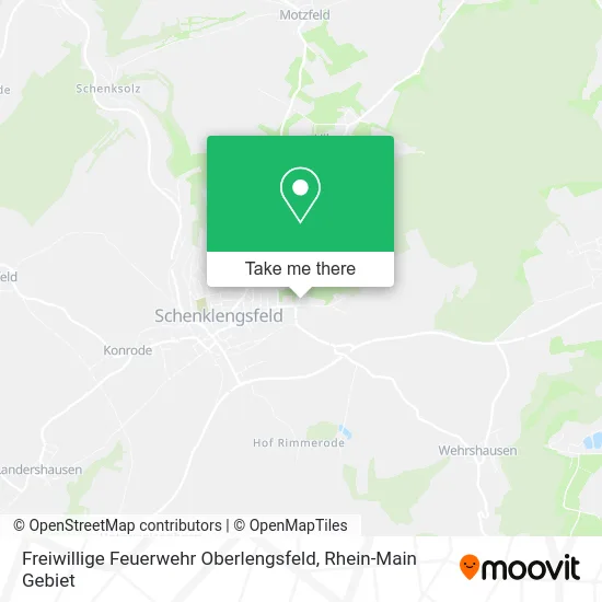 Карта Freiwillige Feuerwehr Oberlengsfeld
