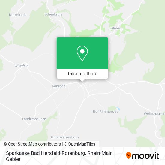 Карта Sparkasse Bad Hersfeld-Rotenburg