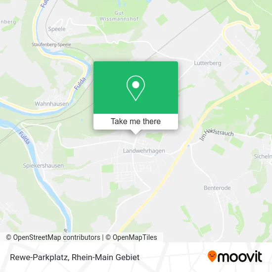 Карта Rewe-Parkplatz