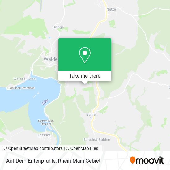 Карта Auf Dem Entenpfuhle