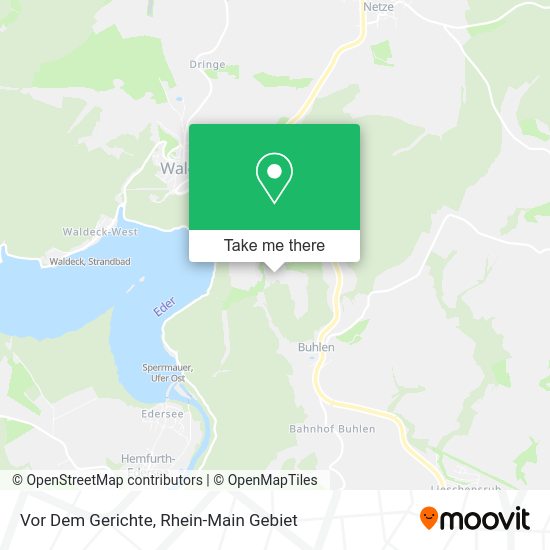Карта Vor Dem Gerichte