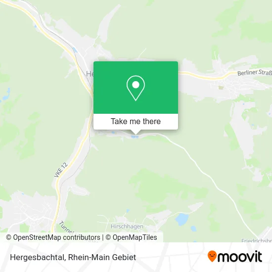 Карта Hergesbachtal