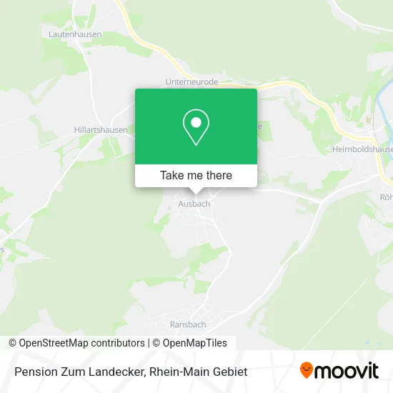 Карта Pension Zum Landecker