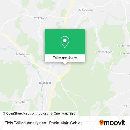 Карта Elvis Teilladungssystem