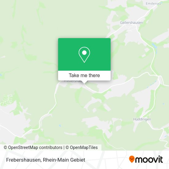 Карта Frebershausen