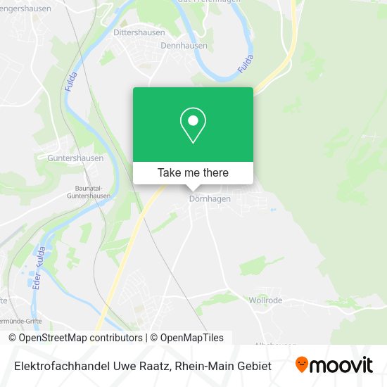 Карта Elektrofachhandel Uwe Raatz