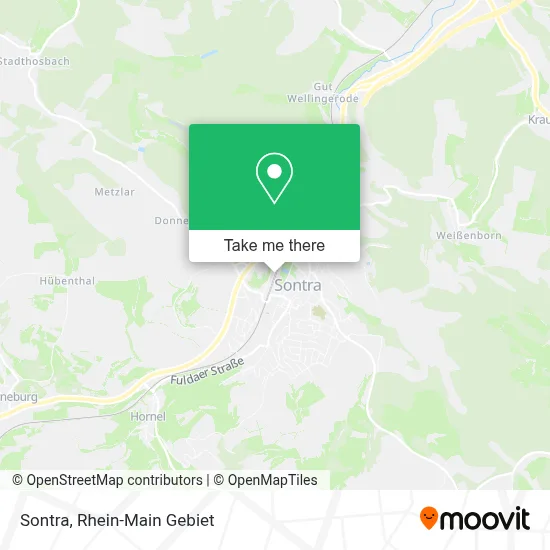 Sontra map