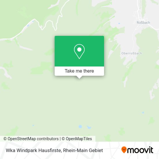 Карта Wka Windpark Hausfirste