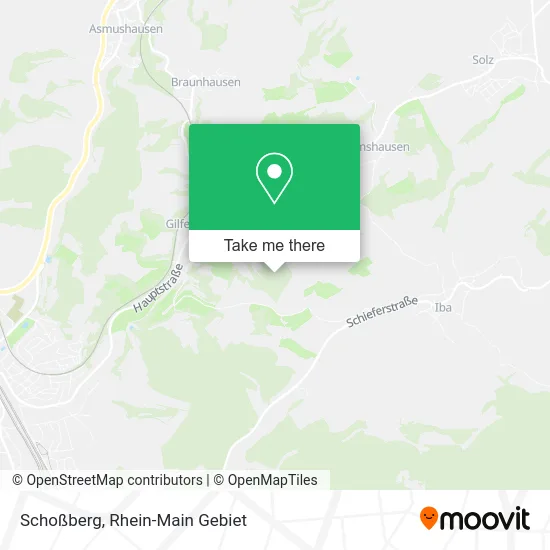 Карта Schoßberg
