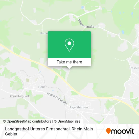 Карта Landgasthof Unteres Firnsbachtal