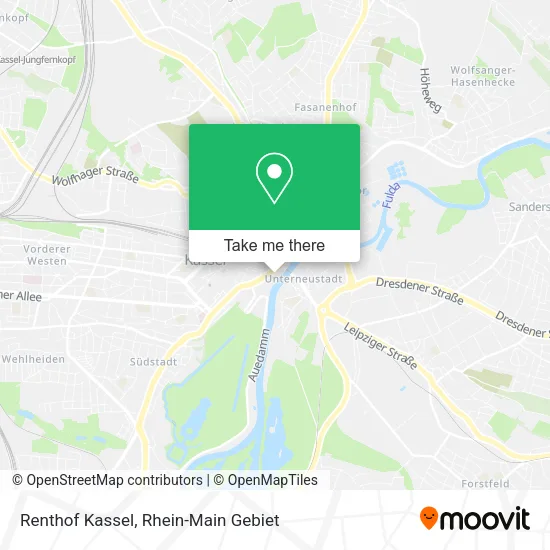 Карта Renthof Kassel