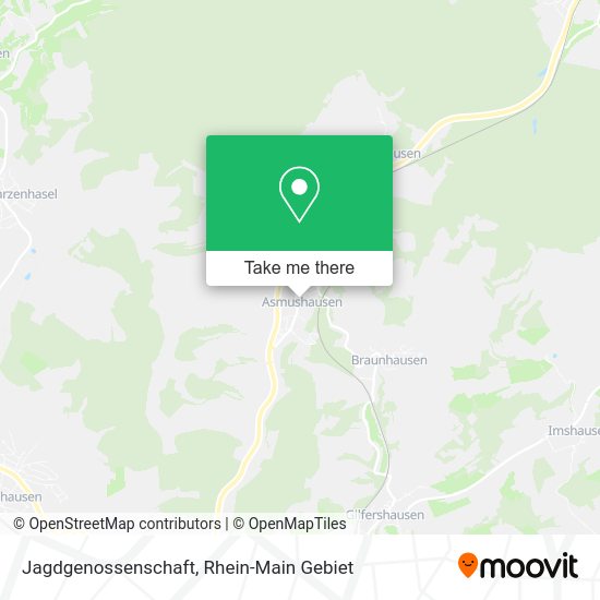 Карта Jagdgenossenschaft