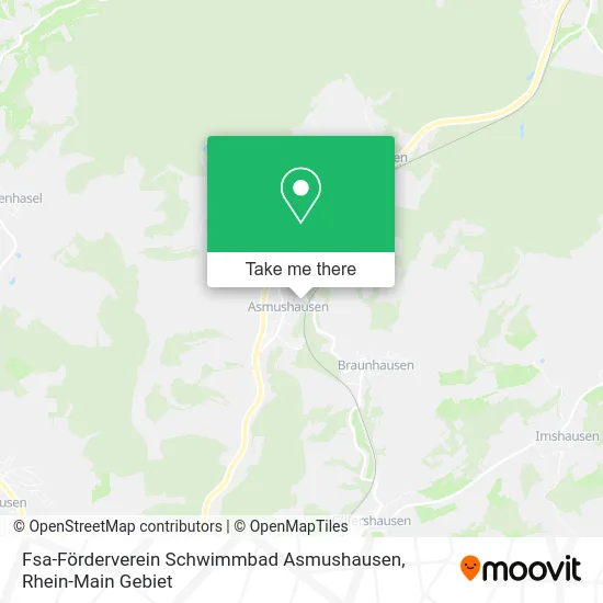 Fsa-Förderverein Schwimmbad Asmushausen map