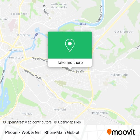 Карта Phoenix Wok & Grill