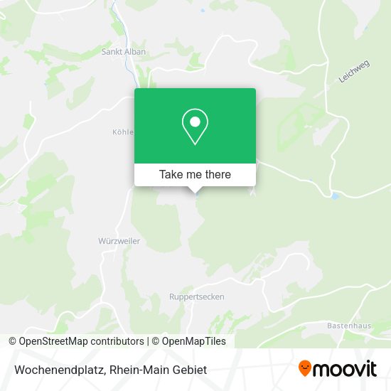 Карта Wochenendplatz