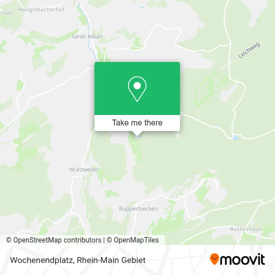 Wochenendplatz map