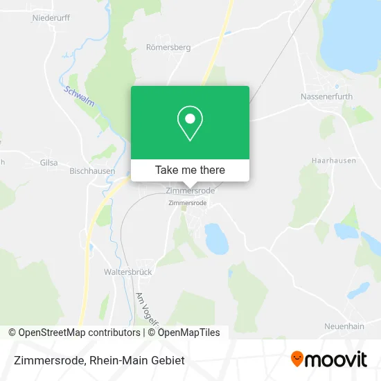 Zimmersrode map