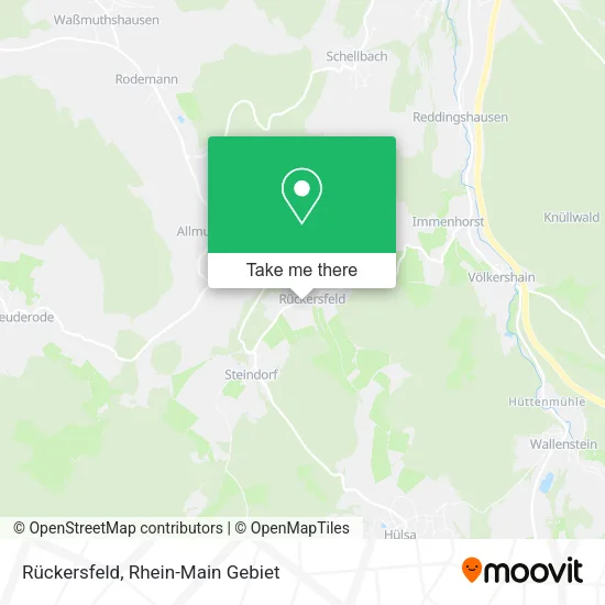 Карта Rückersfeld