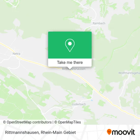 Rittmannshausen map