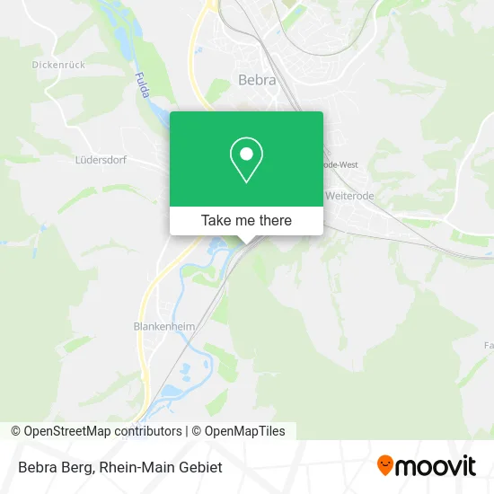 Карта Bebra Berg