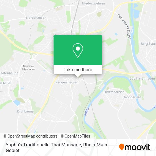 Карта Yupha's Traditionelle Thai-Massage
